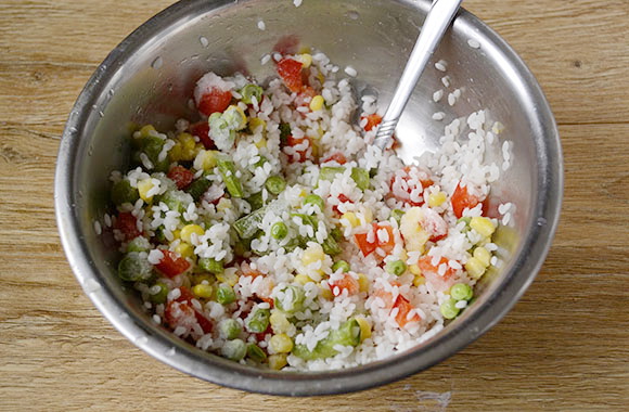 рис с замороженными овощами рецепт фото 3